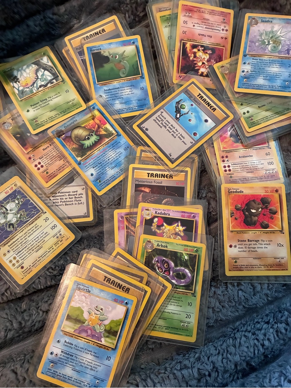 Pokemon and Holographic Card - these cards are and will be random pick